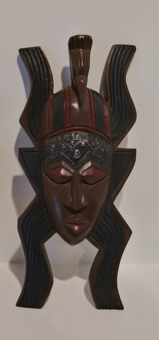 African handcrafted mask.