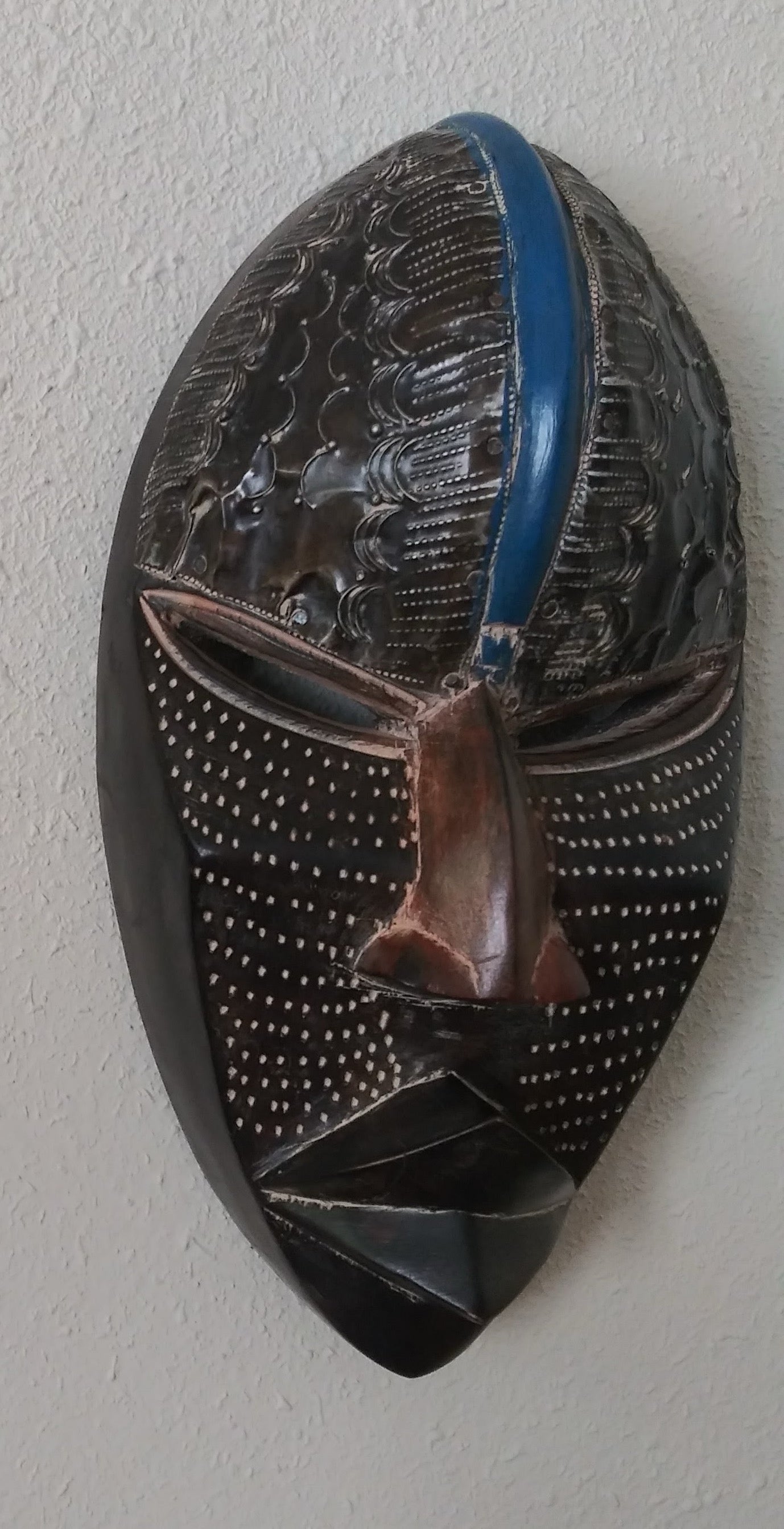 African tribal mask.