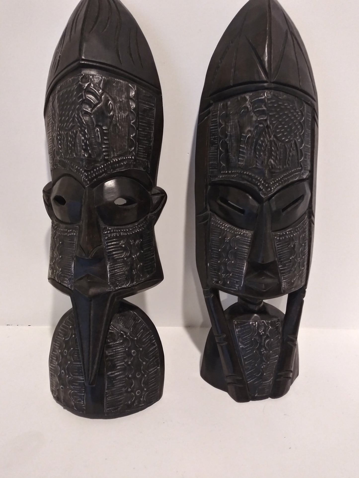 African tribal wall mask.