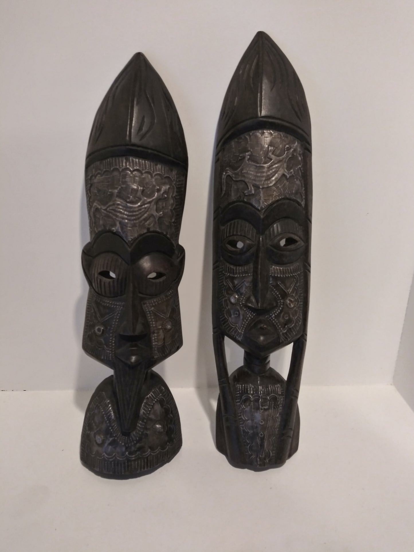 African tribal wall mask.